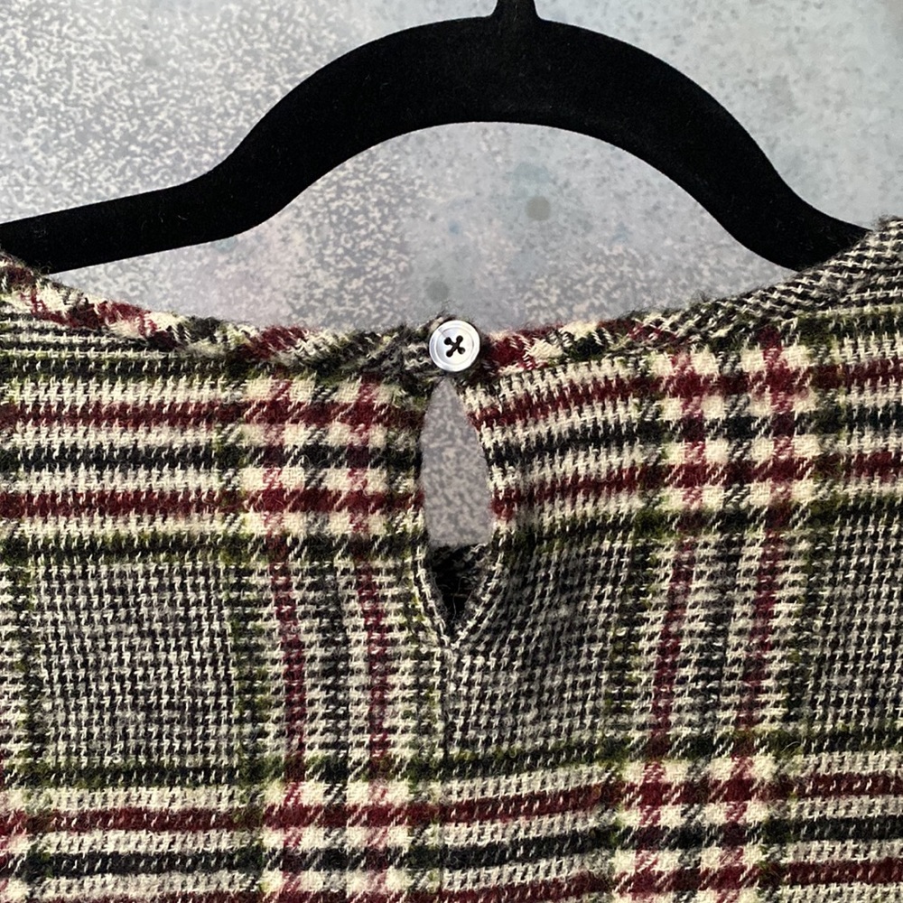 No 6 store wool plaid pant set in small - Picture 5 of 11
